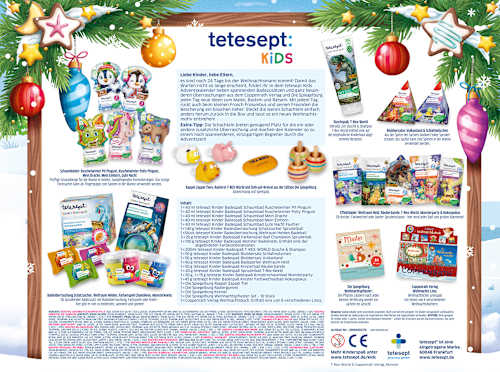 Adventskalender 2023 Badespaß tetesept