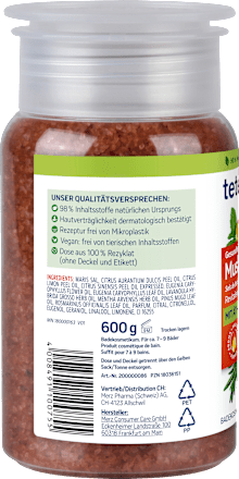 Badesalz Muskel-Entspannung tetesept