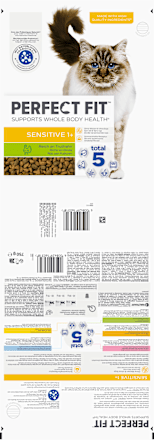 Trockenfutter Katze sensitive 1+ mit Truthahn, Adult PERFECT FIT