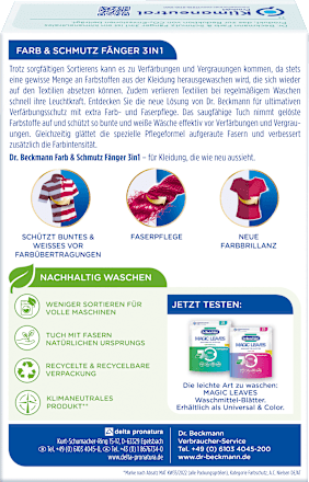 Farb- & Schmutzfangtücher 3in1 Dr. Beckmann