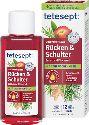 Gesundheitsbad Rücken & Schulter tetesept