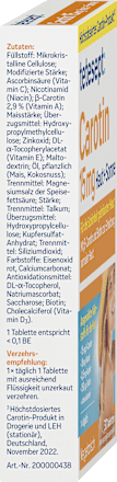 Carotin Haut + Sonne Tabletten 30 St tetesept