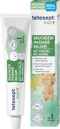 Baby Bäuchlein Massage Balsam tetesept
