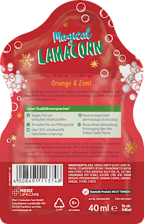 Schaumbad Magical LAMACORN tetesept