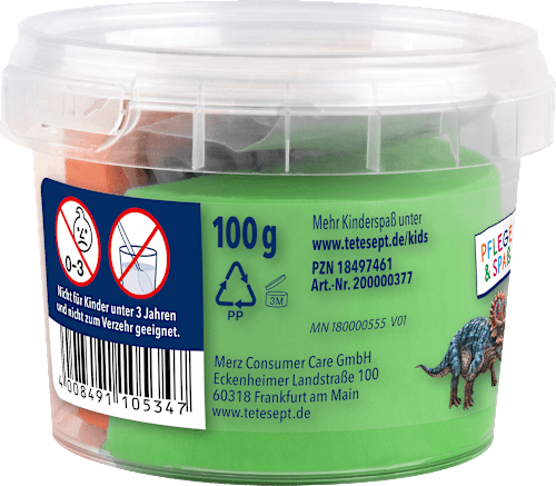 Kinder Badezusatz Badeknete Dino     tetesept: KIDS