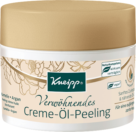 Krémovo-olejový peeling na telo Argánové tajomstvo Kneipp