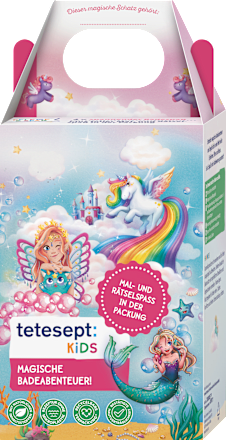 Geschenkset Kinder Badezusatz Magische Abenteuer 4tlg tetesept: KIDS