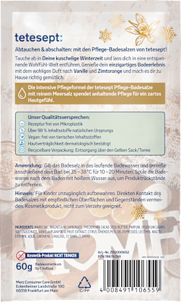 Badesalz Deine kuschelige Winterzeit tetesept