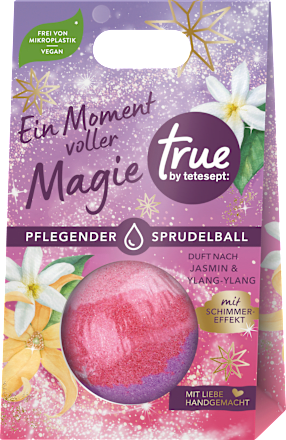 Geschenkset Ein Moment voller Magie, Sprudelball true by tetesept