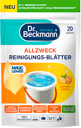 univerzální čisticí papírky Summer Lemon Dr. Beckmann
