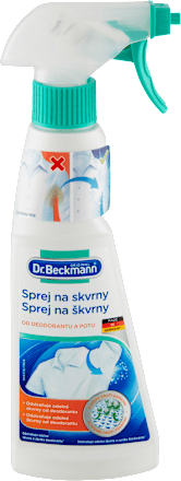 Sprej na škvrny od deodorantu a potu Dr. Beckmann