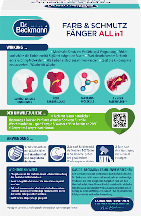 Farb-und Schmutzfangtücher Dr. Beckmann
