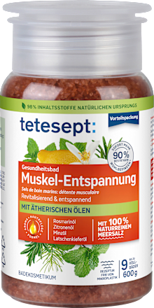 Badesalz Muskel-Entspannung tetesept