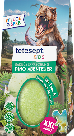 Kinder Badezusatz Badeüberraschung T-Rex-World  tetesept: KIDS
