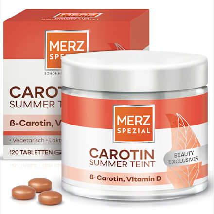 Carotin Summer Teint Tabletten 120 St Merz Spezial