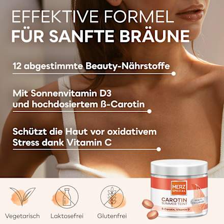 Carotin Summer Teint Tabletten 120 St Merz Spezial