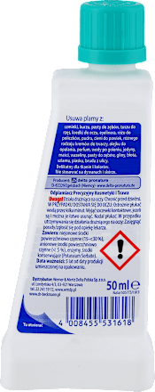 Odplamiacz precyzyjny, makijaż i trawa Dr. Beckmann