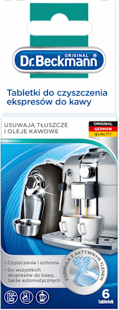 Tabletki do czyszczenia ekspresów do kawy Dr. Beckmann