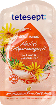 Muscles Relaxation - Penušava kupka  tetesept