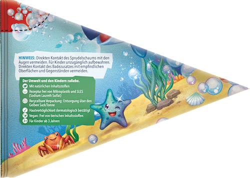 Kinder Badezusatz Sprudelbad Blubberwal  tetesept: KIDS