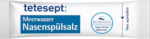 Meerwasser Nasenspülsalz tetesept