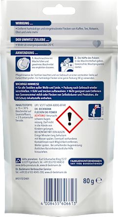 Fleckenentferner Salz Oxi-Power Dr. Beckmann