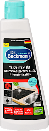 Intenzív tűzhely és rozsdamentes acél tisztító Dr. Beckmann