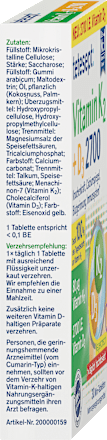 Mini-Tabletten Vitamin K2 + D3 2700 tetesept