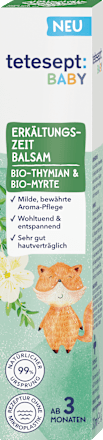 Baby Erkältungszeit Balsam mit Thymian & Myrte tetesept