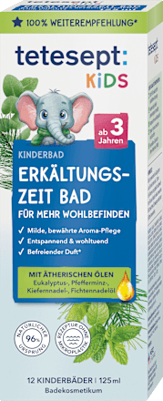 Kinder Badezusatz Erkältungszeit Bad tetesept: KIDS