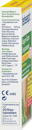 Magen - Darm Entspannung Kautabletten tetesept