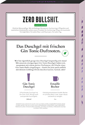 Geschenkset "Für die echten Geniesser" 2tlg Brooklyn Soap Company