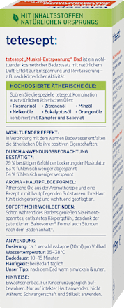 Badeöl Muskel-Entspannung tetesept