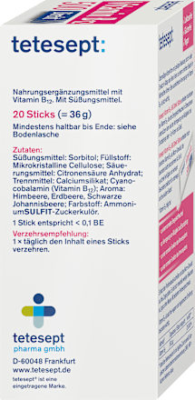 Vitamin B12 500 Direkt-Sticks tetesept