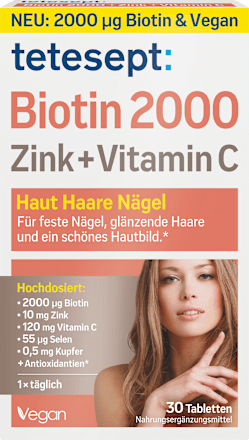 Biotin 2000 Tabletten tetesept
