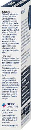 Melatonin Intens Mini Tabletten 30 St tetesept