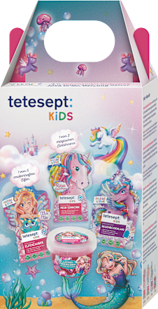 Geschenkset Kinder Badezusatz Magische Abenteuer 4tlg tetesept: KIDS