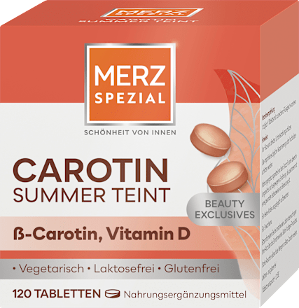 Carotin Summer Teint Tabletten 120 St Merz Spezial