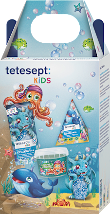 Geschenkset Badezusatz Kinder Unterwasser Abenteuer 3tlg tetesept: KIDS