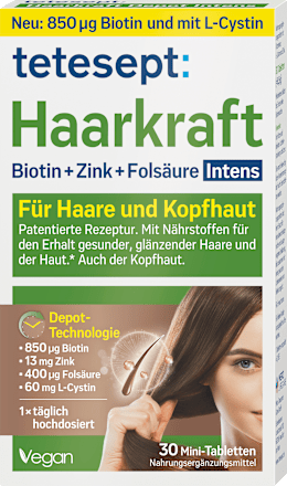 Haarkraft Depot Intens Mini-Tabletten, 30 St tetesept