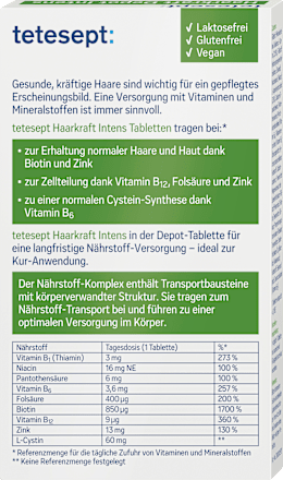 Haarkraft Depot Intens Mini-Tabletten, 30 St tetesept