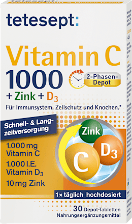 Vitamin C 1000 Depot-Tabletten tetesept