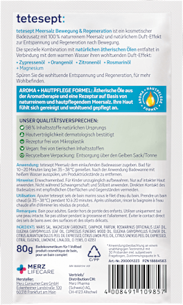 Badesalz Bewegung & Regeneration tetesept