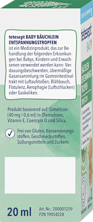 Bäuchlein Entspannungstropfen tetesept