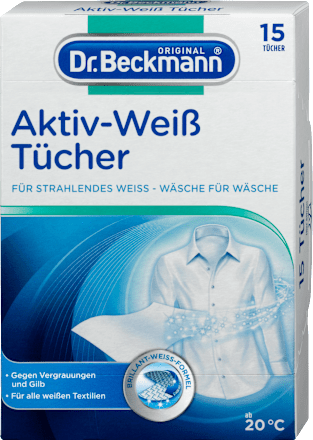 Aktivne maramice za beli veš Dr.Beckmann