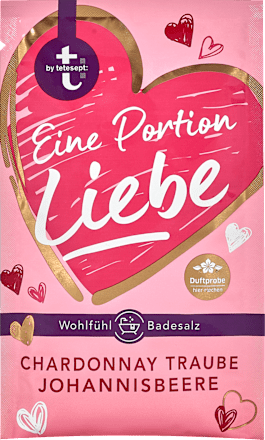 Badesalz Eine Portion Liebe t by tetesept