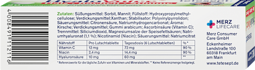 Lutschtabletten HyaloVoice Hals Rachen Stimme 20 St tetesept
