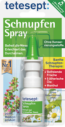 Nasenspray Schnupfen Spray tetesept