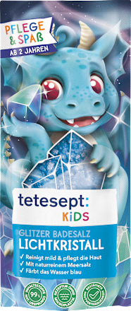Tetesept fürdősó Lichtkristall, 40g tetesept: KIDS