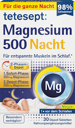 Magnesium Tabletten Nacht 30 St. tetesept